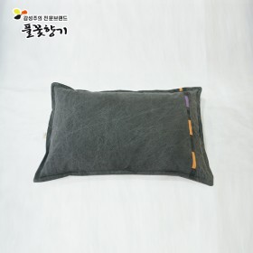 [풀꽃향기] 사각조각보 메밀베개(40x60)